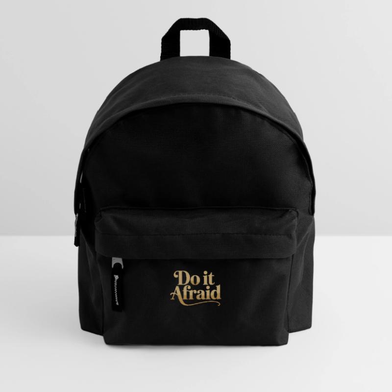 Do It Afraid Courage Development Motivation Kids' Backpack