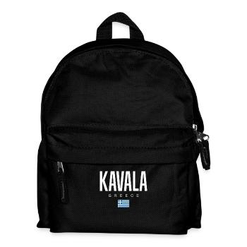 Kavala, Greece - Kids' Backpack - black - Front