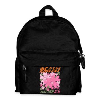 Abolition de la résistance de protestation rétro de l’ en vertu de - Sac à dos Enfant - noir - Devant