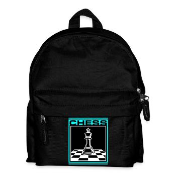 Chess King Chess - Kids' Backpack - black - Front