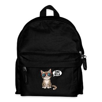 Ciao Bella - Kinder Rucksack - Schwarz - Vorne
