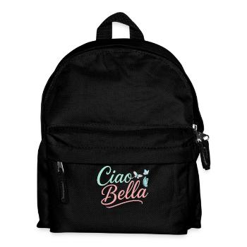 Ciao Bella - Kinder Rucksack - Schwarz - Vorne