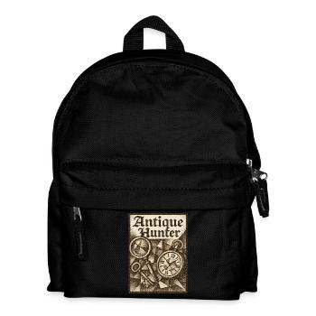 Chasseur d’antiquités Vintage Marchés aux puces Art - Sac à dos Enfant - noir - Devant