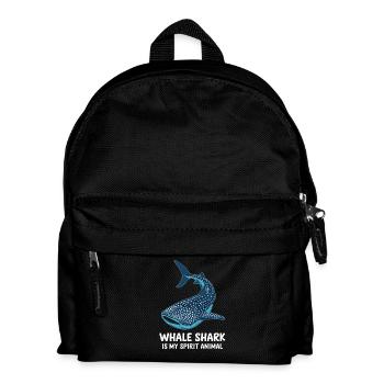 Le requin-baleine est mon animal spirituel - Sac à dos Enfant - noir - Devant
