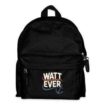 Watt Ever Motif d’ancre maritime - Sac à dos Enfant - noir - Devant