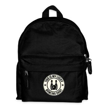 Bowling - Kids' Backpack - black - Front