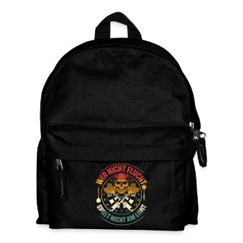 Darts - Kinder Rucksack - Schwarz - Vorne