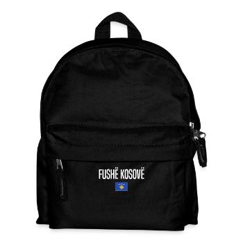 Fushë, Kosovë, Kosovo - Kids' Backpack - black - Front