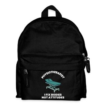 Kinésithérapeute I Fix Bodies Physical - Sac à dos Enfant - noir - Devant