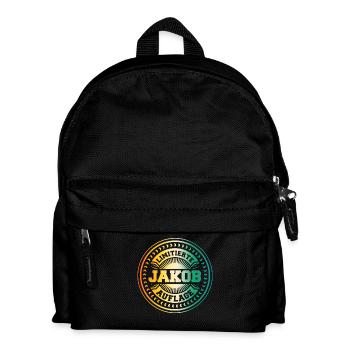 Jacob - Kids' Backpack - black - Front