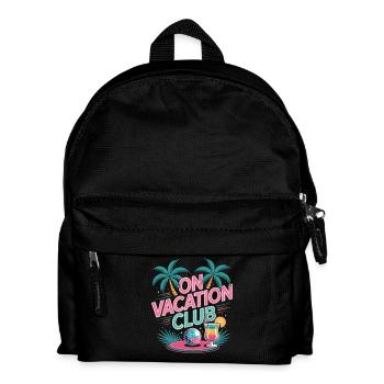 Vacation Club Summer Festival Vacation Beach Vacation - Kids' Backpack - black - Front