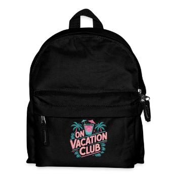 Vacation Club Summer Festival Vacation Beach Vacation - Kids' Backpack - black - Front