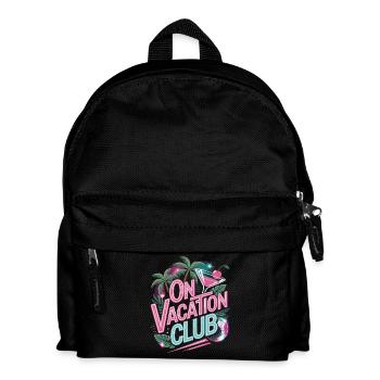 Vacation Club Summer Festival Vacation Beach Vacation - Kids' Backpack - black - Front
