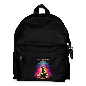 Aura Farming Traditional Dance - Kids' Backpack - black - Front