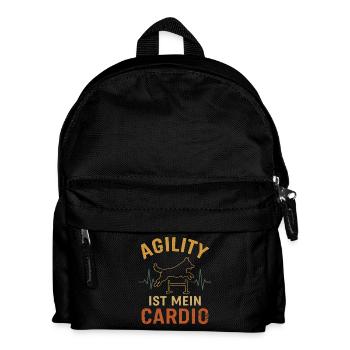 Chemise d’agility Sport canin Team Dog Course - Sac à dos Enfant - noir - Devant