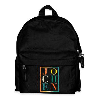 Jochen - Kinder Rucksack - Schwarz - Vorne