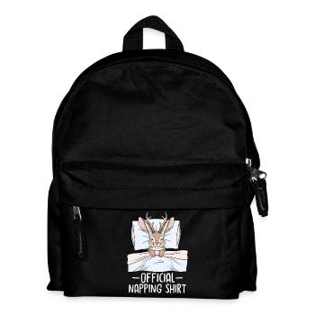 Chemise officielle de la sieste - Sac à dos Enfant - noir - Devant