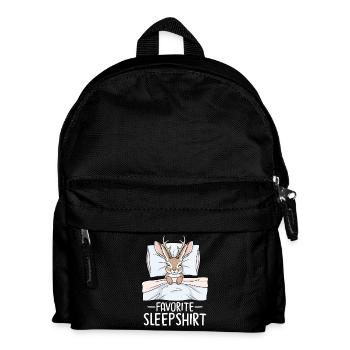 Favorite Sleepshirt - Kinder Rucksack - Schwarz - Vorne