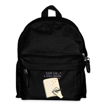 Gratitude Practice Journal Lover Emotional - Kids' Backpack - black - Front