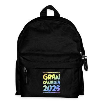 Gran Canaria 2025 Colorful - Kids' Backpack - black - Front