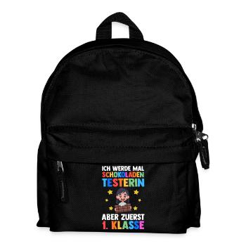 Daycare Leavers First Grade School Enrollment Schoolchild - Kids' Backpack - black - Front