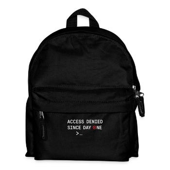 Cybersécurité Info Sec White Hat Hacker Éthique - Sac à dos Enfant - noir - Devant