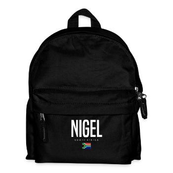 Nigel, Afrique du Sud - Sac à dos Enfant - noir - Devant