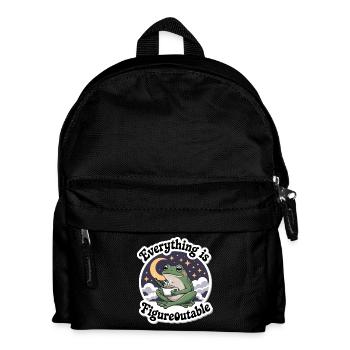 GRENOUILLE EN DOUCEUR - Sac à dos Enfant - noir - Devant