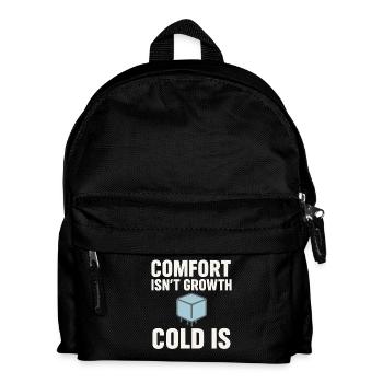 Cold showers Mental hardness Cold exposure - Kids' Backpack - black - Front