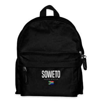 Soweto, Afrique du Sud - Sac à dos Enfant - noir - Devant