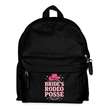 Disco Coirl Western Hen Party - Kids' Backpack - black - Front