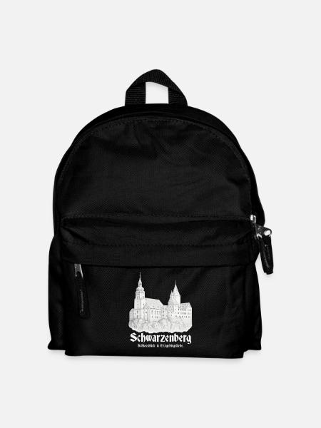 Schwarzenberg Schlossblick - Kinder Rucksack - Schwarz
