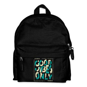 1960 Geburtstag 1960 Jahrgang 1960 Geschenk 1960 - Kinder Rucksack - Schwarz - Vorne