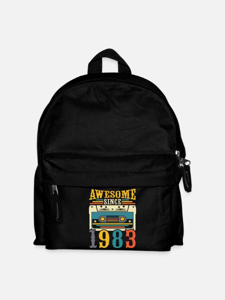 Génial depuis 1983 - Cadeau rétro 42e anniversaire - Sac à dos Enfant - noir