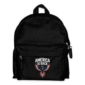 America Is Back - Kids' Backpack - black - Front