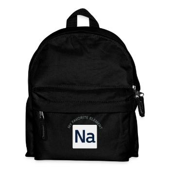 Salzliebhaber Natriumabhängiger Nacl Meme - Kinder Rucksack - Schwarz - Vorne