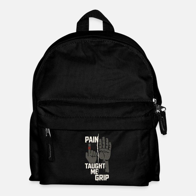 Griffkrafttraining Für Kletterer Hangboard - Kinder Rucksack - Schwarz