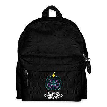Mémoire Athlète Mnémotechnique Entraînement cérébral Mental - Sac à dos Enfant - noir - Devant