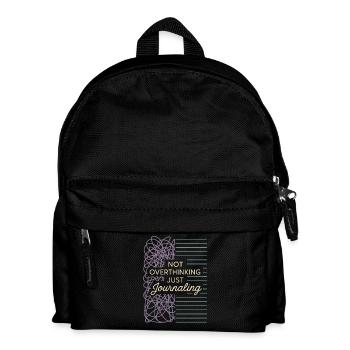 Gratitude Practice Journal Lover Emotional - Kids' Backpack - black - Front