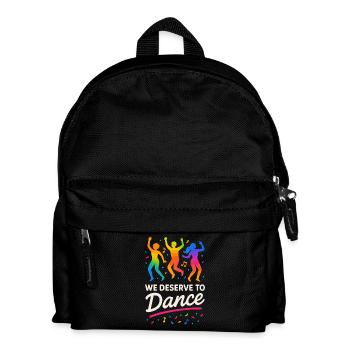 Queer Pride Queer Joy Lgbtq+ Affirmation Trans - Kids' Backpack - black - Front