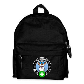Apotheker Humor Geschenkidee Arzt - Kinder Rucksack - Schwarz - Vorne