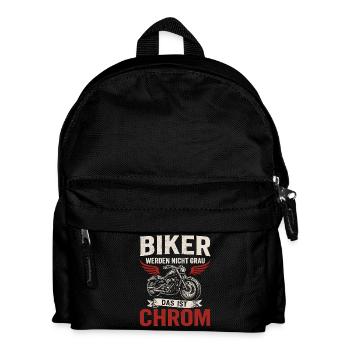 Le dicton des motards - c’est Chrome - Sac à dos Enfant - noir - Devant