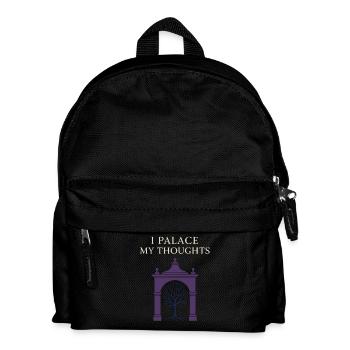 Mémoire Athlète Mnémotechnique Entraînement cérébral Mental - Sac à dos Enfant - noir - Devant