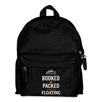 Cruise Addict Lustige Kreuzfahrt Loyalität Ozean - Kinder Rucksack - Schwarz - Vorne