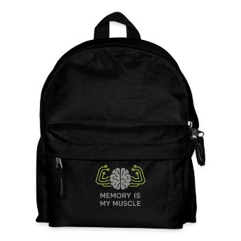 Mémoire Athlète Mnémotechnique Entraînement cérébral Mental - Sac à dos Enfant - noir - Devant