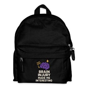 Neuro-resilient brain injury survivor - Kids' Backpack - black - Front