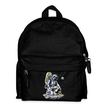Weltraumastronaut Botaniker - Kinder Rucksack - Schwarz - Vorne