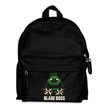 Lawn Mower Racing Lawn Mower Racing Lawn Mower - Kids' Backpack - black - Front