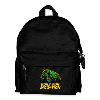 Lawn Mower Racing Lawn Mower Racing Lawn Mower - Kids' Backpack - black - Front