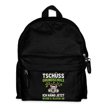 Goodbye Elementary School Koala 5th Grade - Kids' Backpack - black - Front
